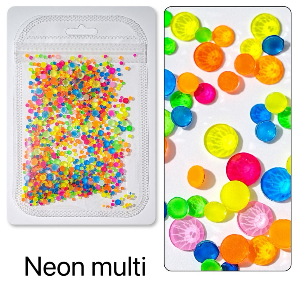Flatback Nail Rhinestones – Mixed Sizes(1440pcs)