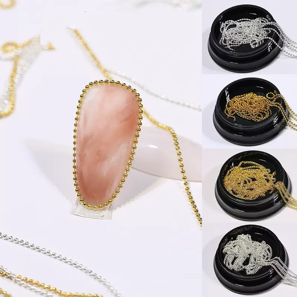 1 meter Alloy Nail Art Chain