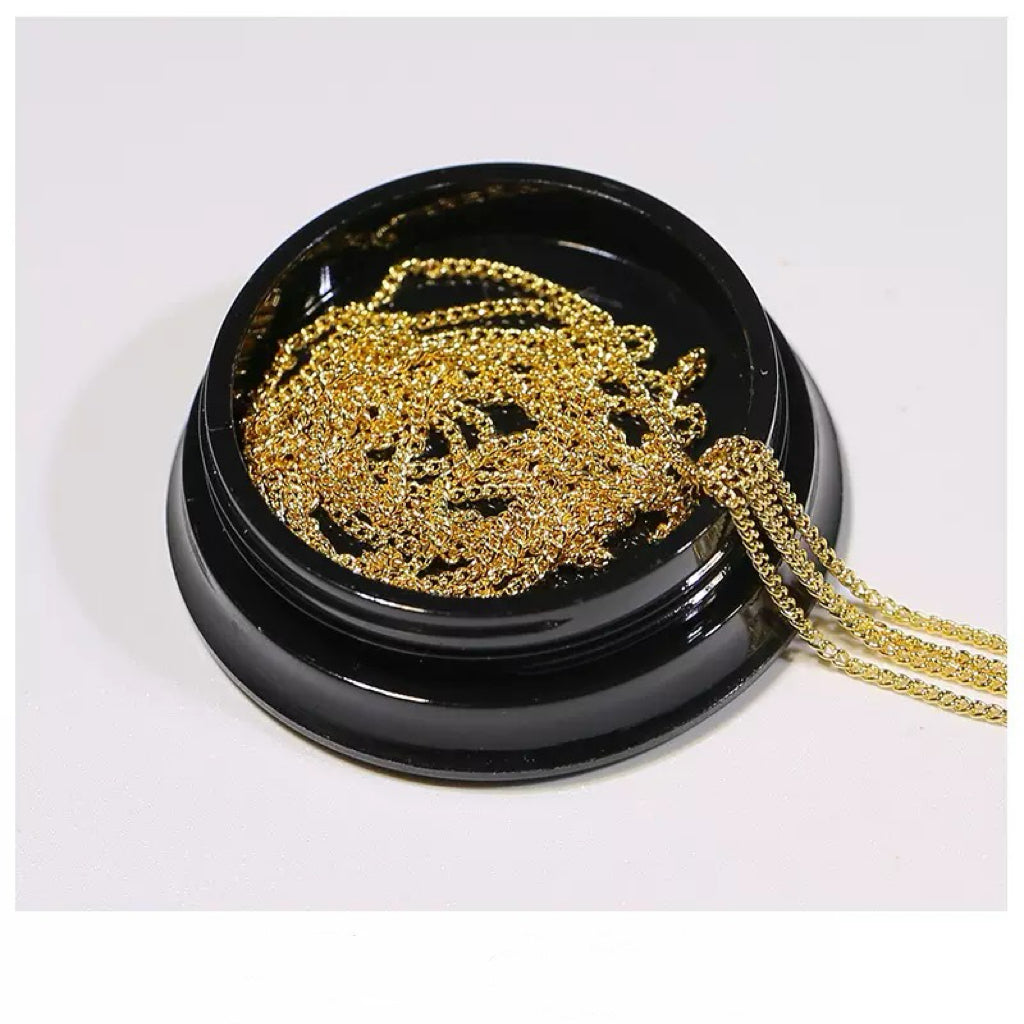 1 meter Alloy Nail Art Chain