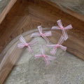 Enchanted Fairy Organza Bow Set (20 Pieces) – Delicate Mesh Lace Ribbon Charms