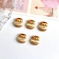15-Piece Honey/flower/bee nail charms