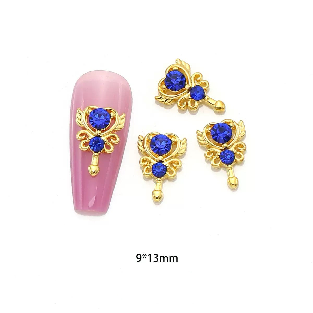MagicalWand Celestial Nail Charm Set - 12-Piece Set