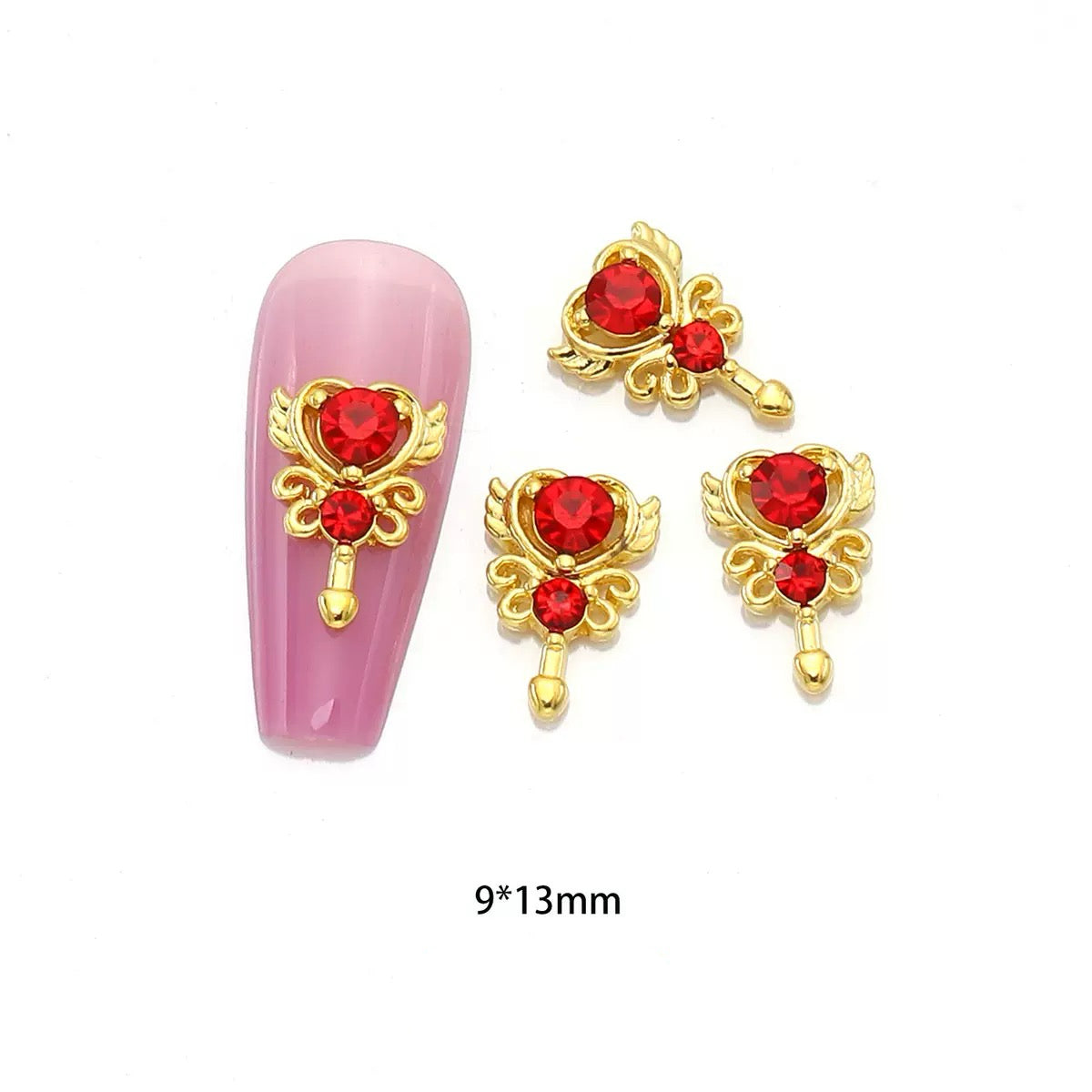 MagicalWand Celestial Nail Charm Set - 12-Piece Set