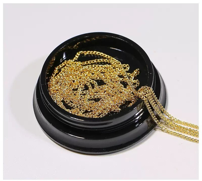 1 meter Alloy Nail Art Chain